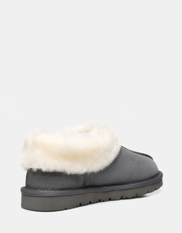 EVERAU - Australian Shepherd Ugg Homey Slipper Cow Leather Upper House Shoes