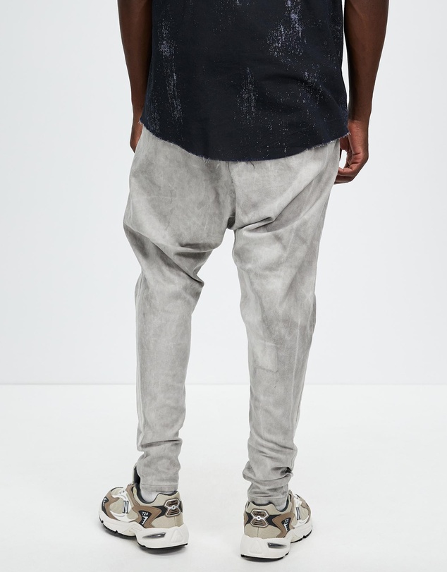Surrounded By Ghosts - The Haxonite Super Low Crotch Tailored Denim Pants
