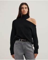Witchery - Exposed Shoulder Knit