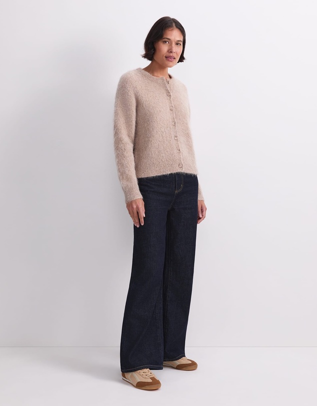 Sportscraft - Alpaca Blend Cropped Cardigan