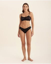 Papinelle - Audrey High Cut Washable Silk Knicker