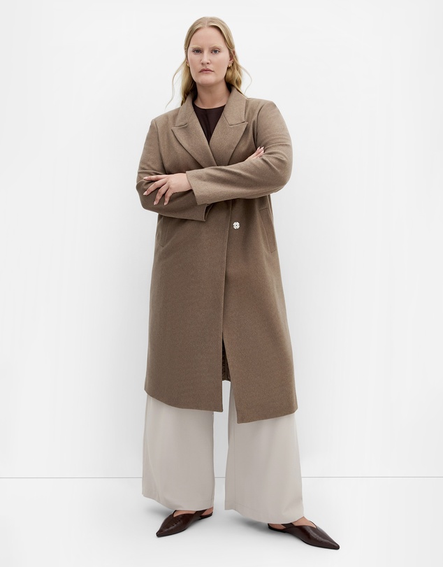 City Chic - Naomi Longline Coat