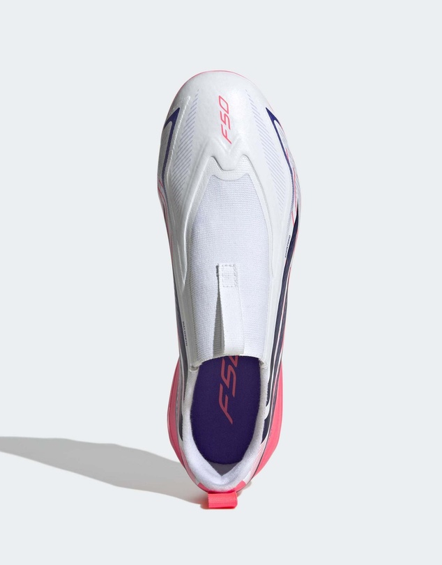 adidas Performance - F50 Hyperfast League Laceless Firm Ground Foot Football Ball Boots Kids