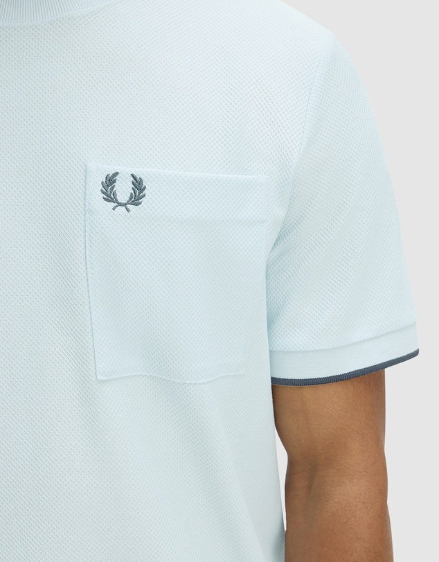 Fred Perry - Pocket Detail Pique T-Shirt