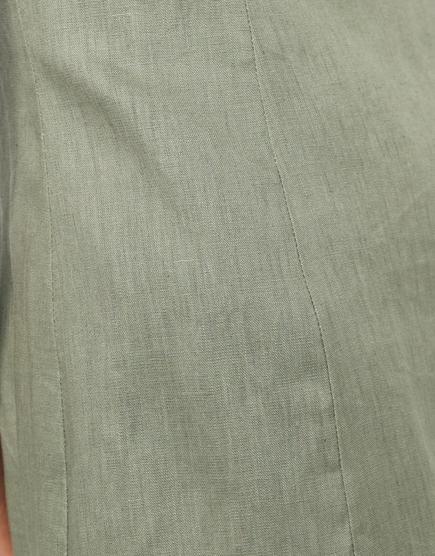 AERE - Clara Linen Mini Dress