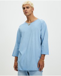 Surrounded By Ghosts - The Alloclasite Relaxed 3/4 Sleeve T-Shirt
