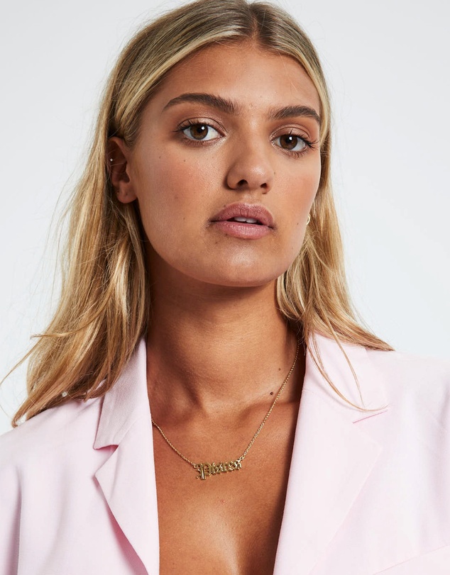 Alice In The Eve - 14k Gold Pisces Star Sign Necklace