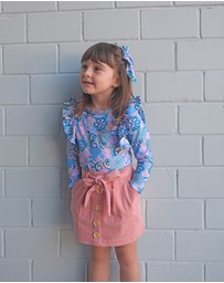 WITH LOVE FOR KIDS - Heidi Mini Cord Skirt - Babies - Kids