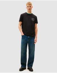 Tommy Jeans - Regular Sign Spray Short Sleeve T-Shirt