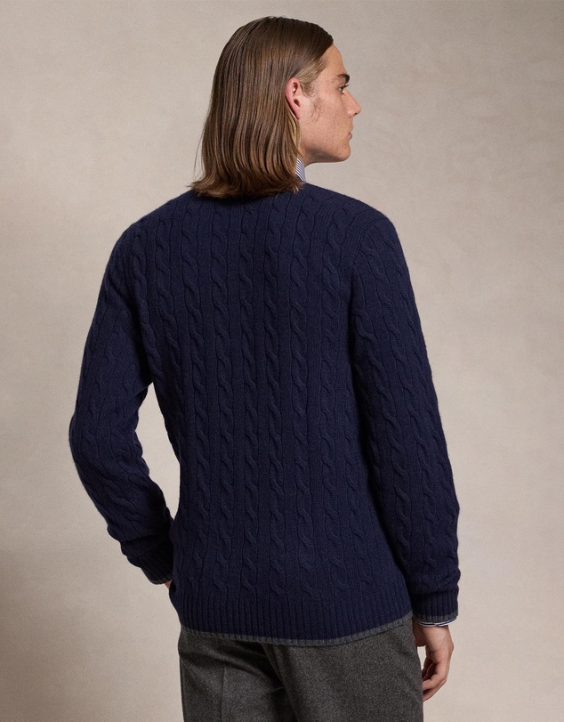 Polo Ralph Lauren - Cable-Knit Wool-Cashmere Cardigan - ICONIC EXCLUSIVE