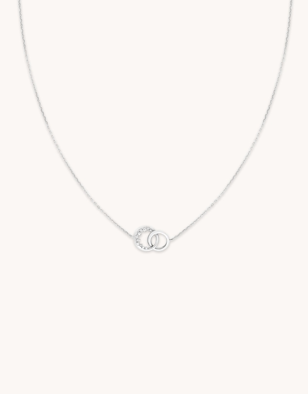 Astrid & Miyu - Spiral Crystal Pendant Necklace