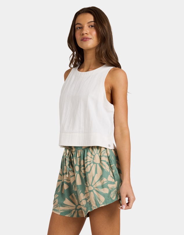Roxy - Womens Suntribe Elastic Waist Shorts