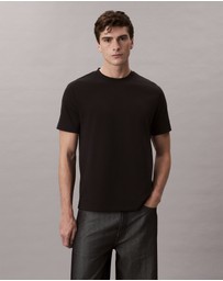 Calvin Klein - Embroidered Monogram Logo T-Shirt
