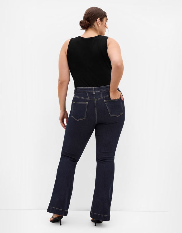 City Chic - Asha Fit Jasmin Flare Leg Regular Jean