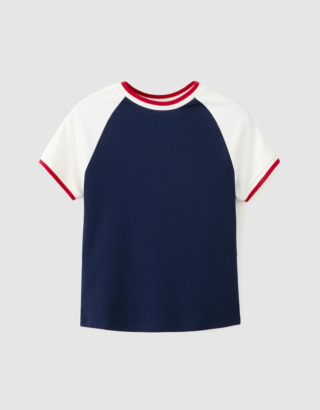 M.N.G - Fitted Contrast T-Shirt