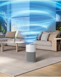 Philips - PureProtect Air Purifier 2200 Quiet Series for Medium Rooms