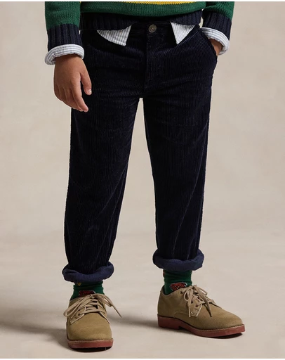 Polo Ralph Lauren - Bedford Straight Fit Corduroy Pants - ICONIC EXCLUSIVE - Kids