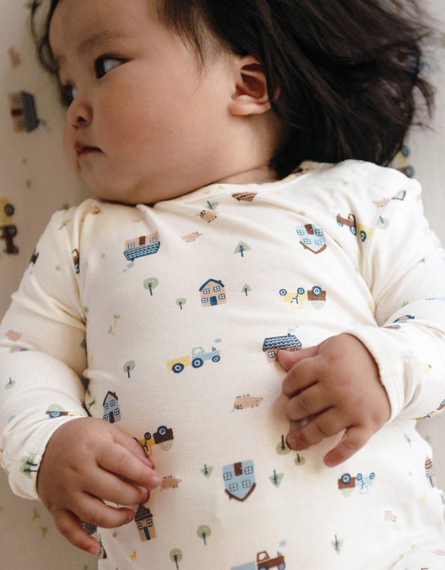 Kynd Baby - Comfy Bodysuit Long Sleeve in Pasture