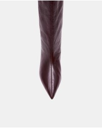 Steve Madden - Lytton Burgundy Boots