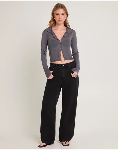Insight - Bobby Baggy Dad Denim Jeans Petite