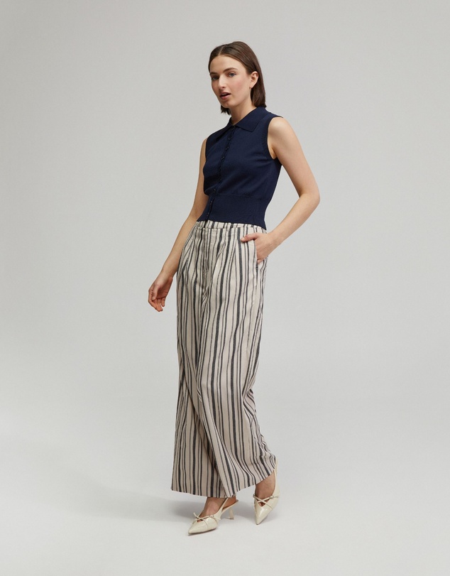 Oxford - Sonia Striped Pants