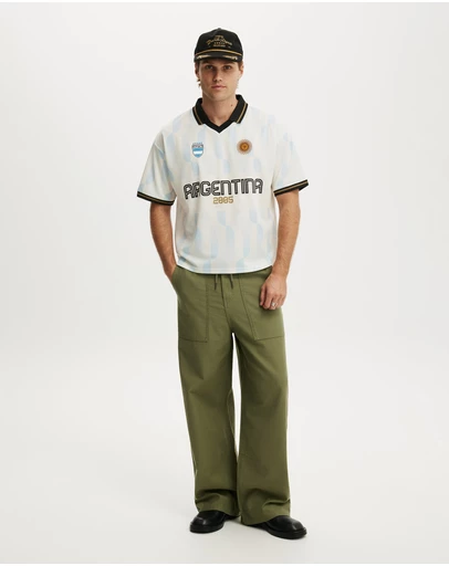 Cotton On - Cropped Sports Jersey