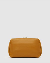 Republic of Florence - The Otto Yellow Leather Dopp Kit