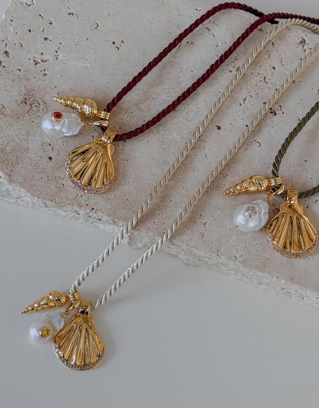 Amber Sceats - Dreamtide Necklace in Nude
