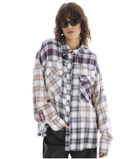 THE TALES - Patched Up Western Flannel Shirt