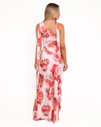 Petal & Pup - Georgina One Shoulder Skirt Set - Pink Peony