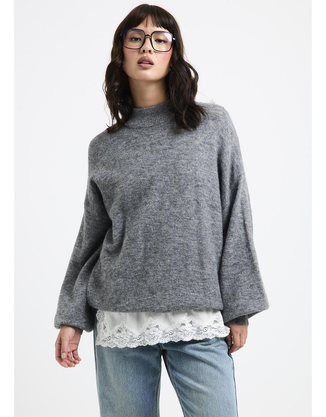 Subtitled - Tiana Crew Neck Knit Jumper
