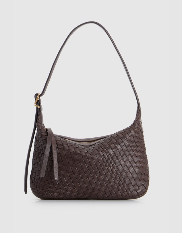 Evity - Kaia Weave Small Shoulder Bag