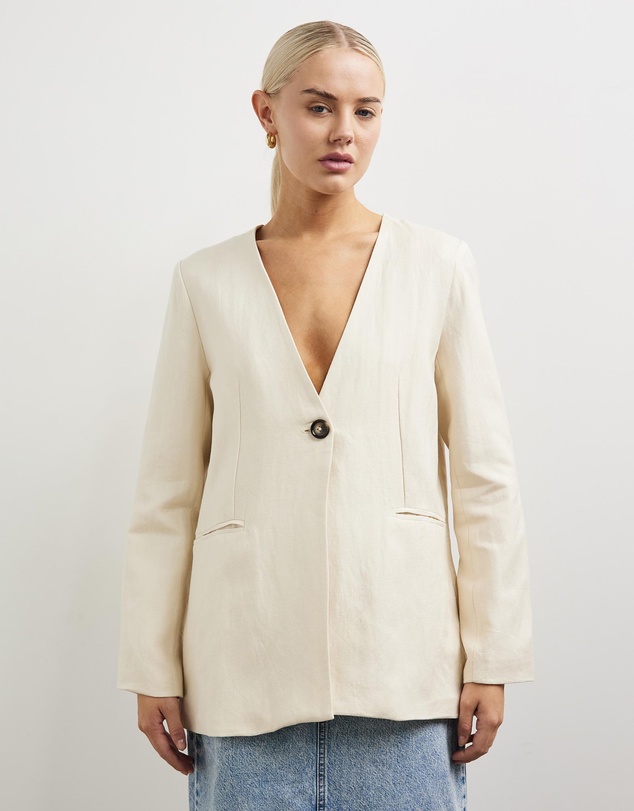 Sofia Irina - Single-Breasted Blazer