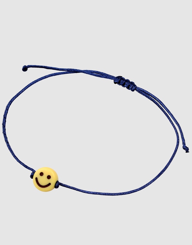 Kuzzoi - ICONIC EXCLUSIVE - Nylon Bracelet with Smiling Face Bead