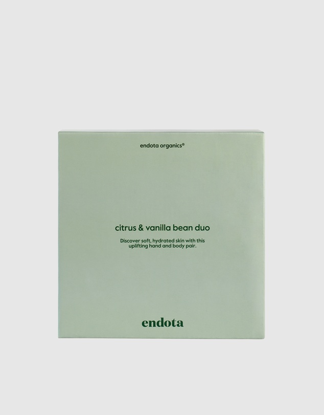 Endota - Organics - Citrus & Vanilla Bean Duo