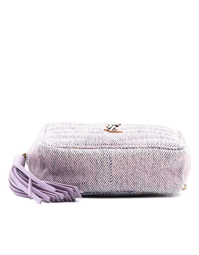 Pre-Loved by Azura Reborn - Pre-Loved Baby Matelasse Denim Monogram Lou Camera Bag