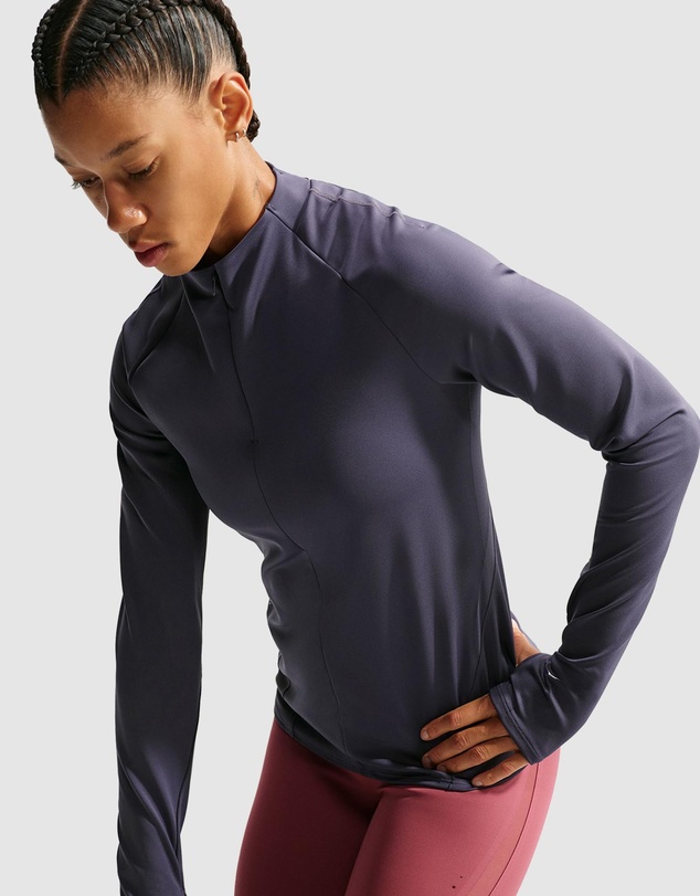 Nike - Dri-FIT Quarter-Zip Long-Sleeve Top