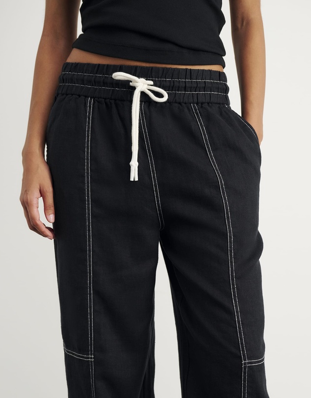 Jag - Sabine Linen Relaxed Leg Pant