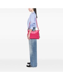Pre-Loved by Azura Reborn - Pre-Loved Saffiano Trimmed Tessuto Open Convertible Tote