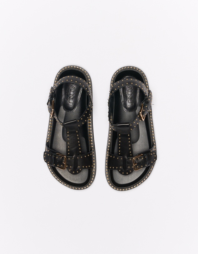 Walnut Melbourne - Paloma Leather Sandal