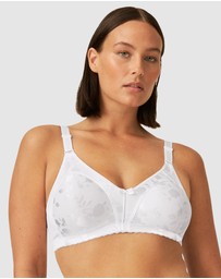 Naturana - Wide Strap Wireless Minimiser Bra