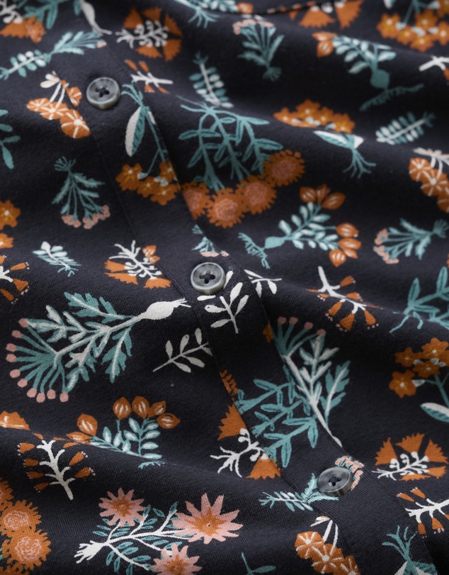 Seasalt - Dove Plant 3/4 Sleeve Tunic