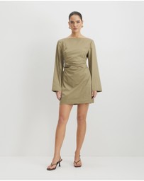AERE - Lena Organic Cotton Mini Dress