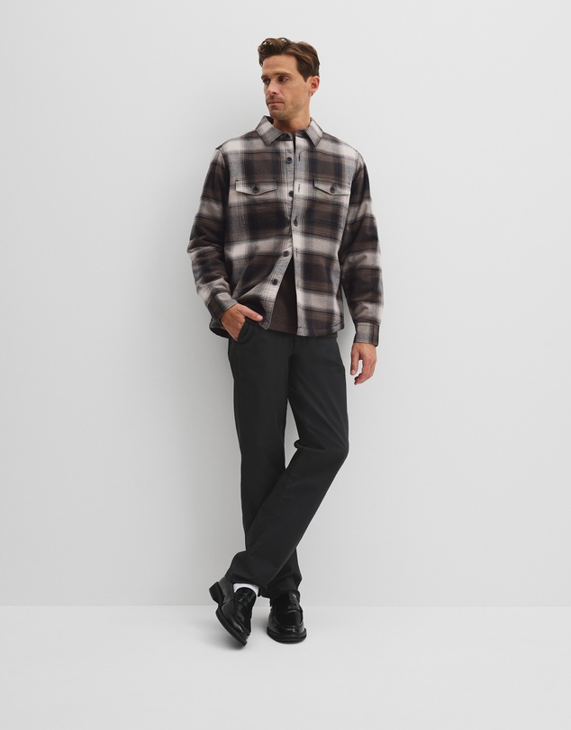 Country Road - Check Sherpa Jacket