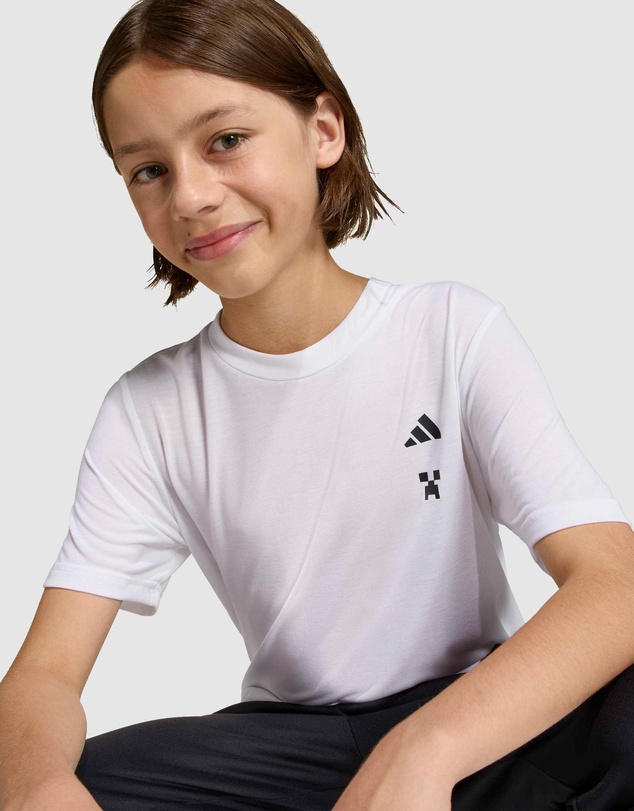 adidas Sportswear - Adidas Minecraft Training T-Shirt - Kids-Teens