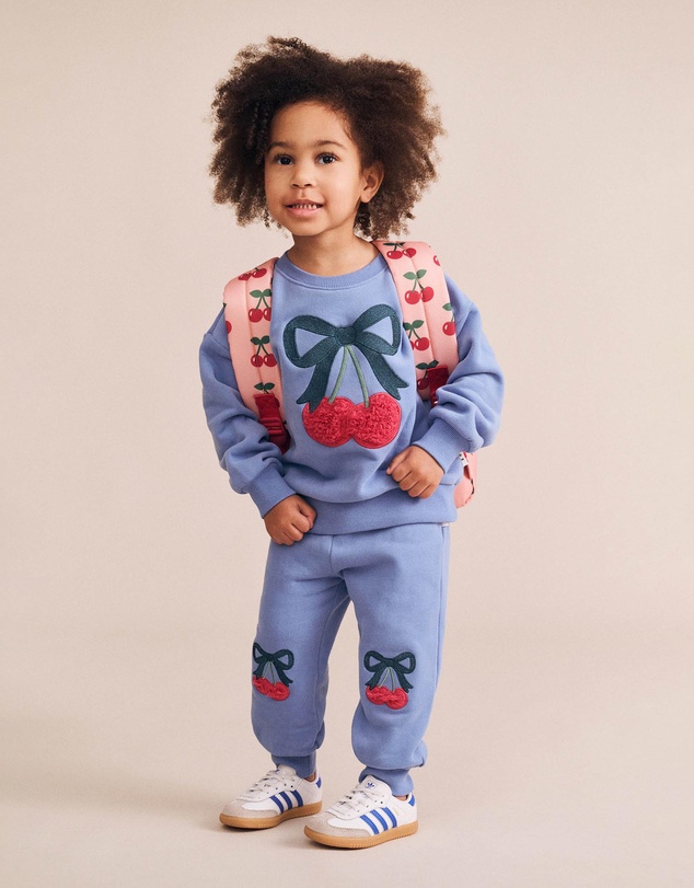 Huxbaby - Cherry Bow Trackpants - Babies-Kids