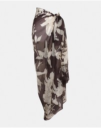Morgan & Taylor - Tallulah Beach Sarong in Brown