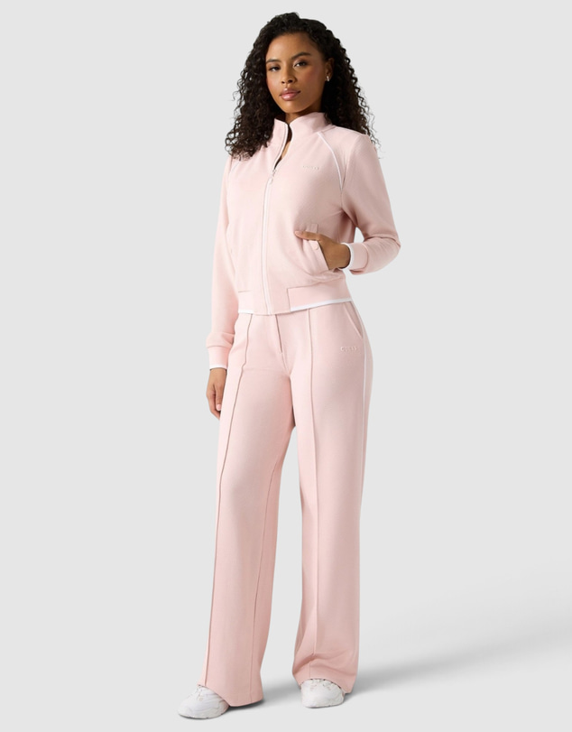 GUESS - Sarah Pique Full Zip Active Jacket