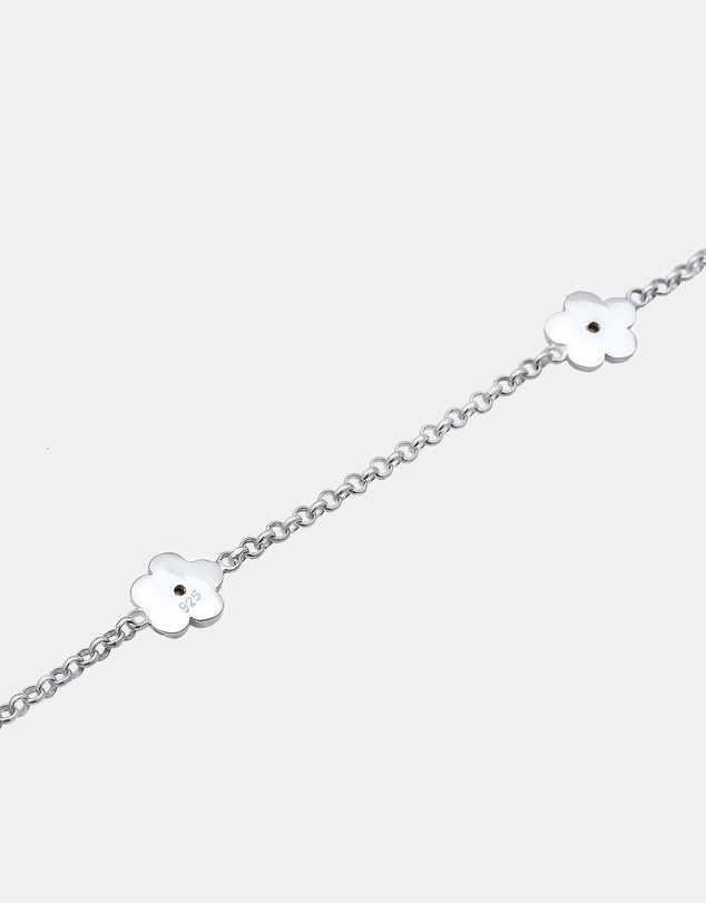 Elli Jewelry - Floral Kids Bracelet in 925 Silver