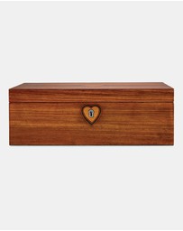 Wolf - Wolf Ballet Musical Jewellery Box Sleeping Beauty Walnut Wood